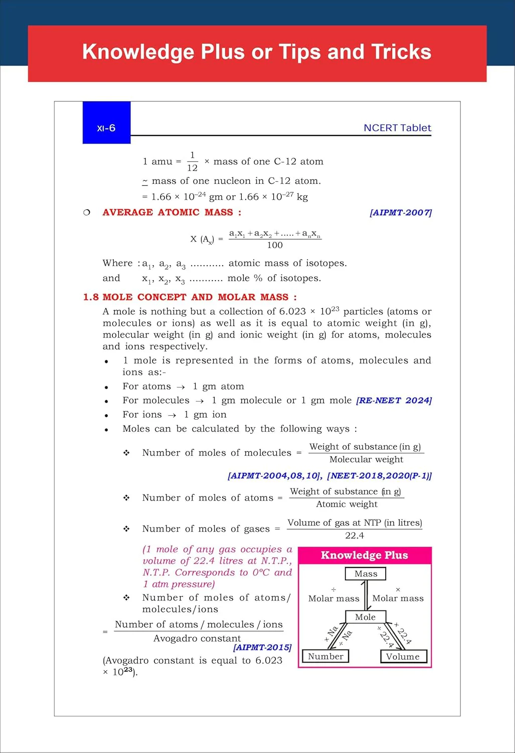 Disha s New Syllabus NCERT Tablet Chemistry for NEET (UG) 2026 - Shortcut Concepts, Tips & Tricks for Revision & Learning 2nd Edition | One Liner Theory with Mnemonics, PYQs (Previous Year Questions) - Image 5