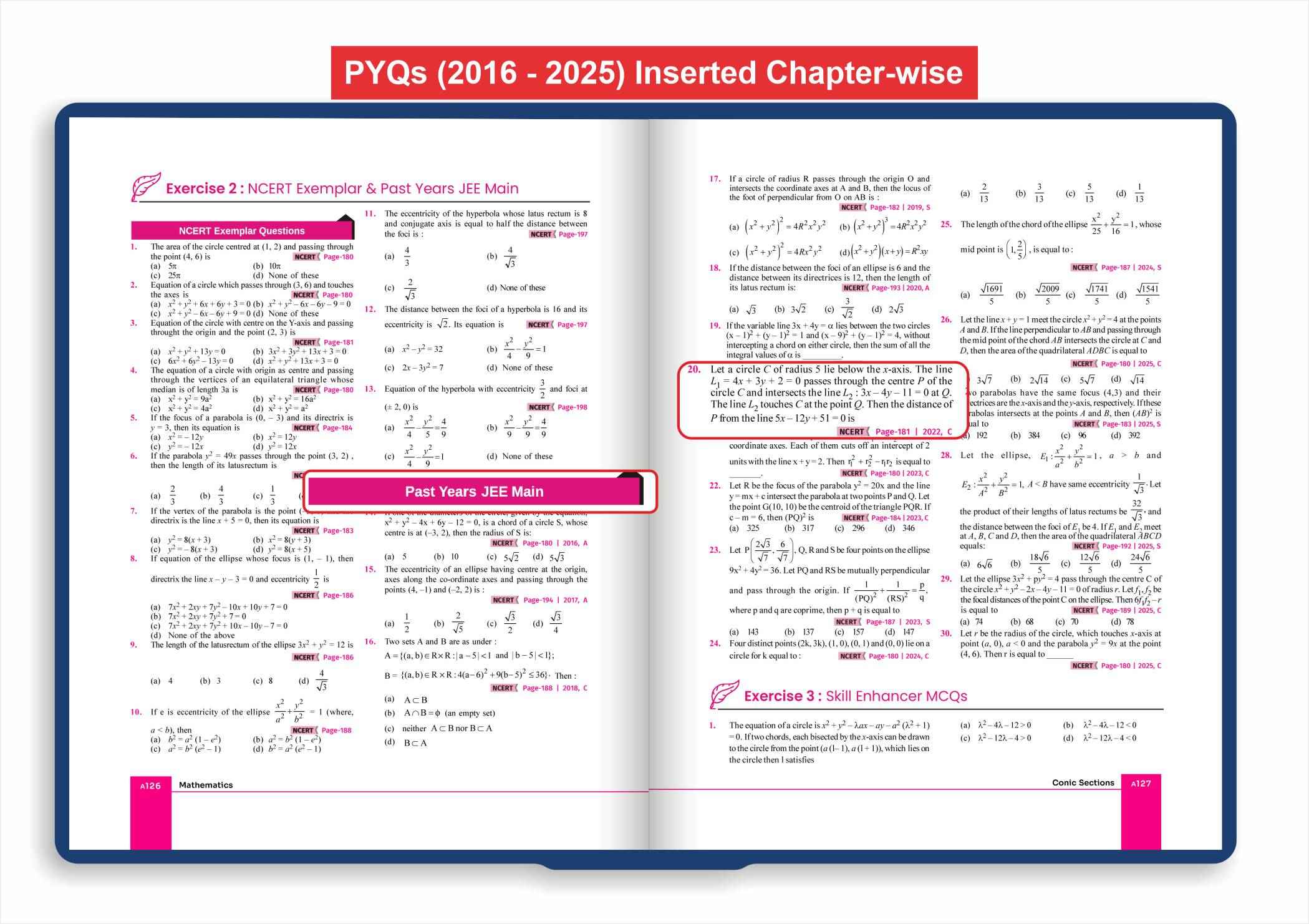 Disha s New Syllabus Objective NCERT Xtract Physics, Chemistry & Mathematics with Problem Solving Tricks for NTA JEE Main 9th Edition | Tips on your Fingertips, Previous Year Question Bank PYQs - Image 8