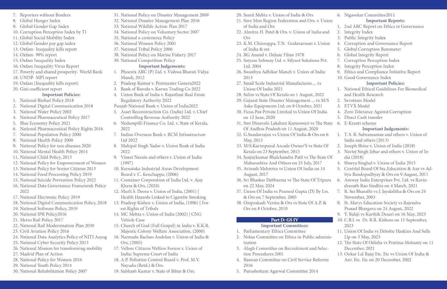 Disha s UPSC Civil Services IAS Prelims 2025 General Studies Special Combo Pack | Concept Notes by IAS Aniruddh Yadav + Committees/ Reports by IAS Kunal Rastogi + Last 15 months (Free Quarterly 2025 Vol. 1) Current Affairs Updates - Image 7