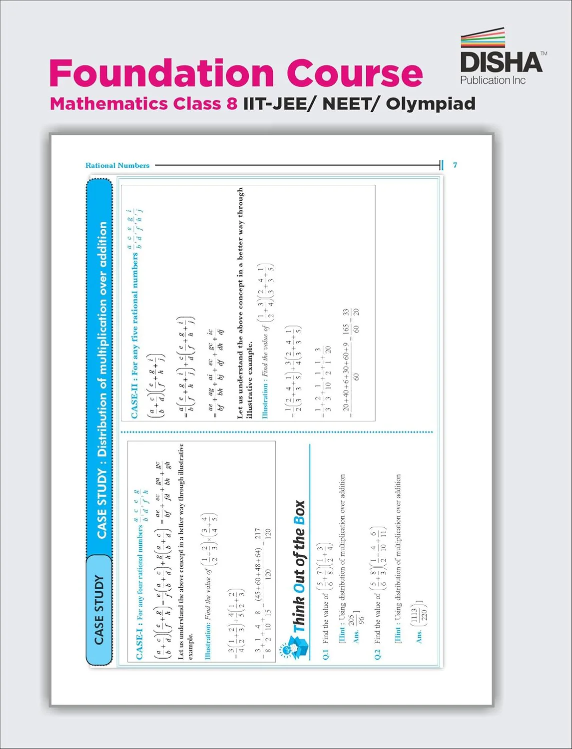 Foundation Course in Mathematics Class 8 with Case Study Approach for IIT JEE/ Olympiad - 6th Edition - Image 4