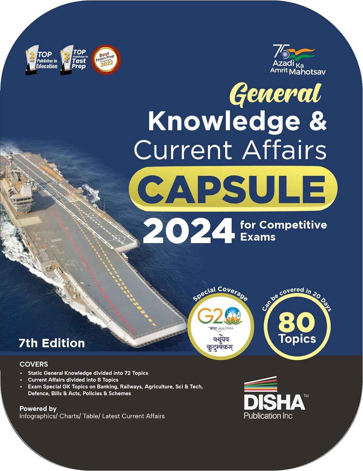 General Knowledge & Current Affairs Capsule 2024 7th Edition | GK | UPSC, State PSC, CUET, SSC, Bank PO/ Clerk, BBA, MBA, RRB, NDA, CDS, CAPF, EPFO