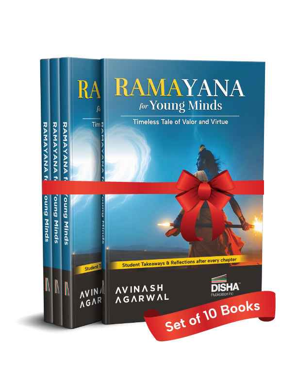 Gift Pack of Ramayana- Ramayana for Young Minds | Set of 10 Books