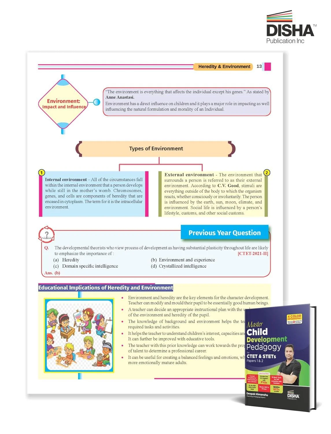 Master Child Development & Pedagogy for CTET & STET Papers 1 & 2 | Powered with 4 Color Infographics, Previous Year Questions & 10 Practice Sets - Image 5