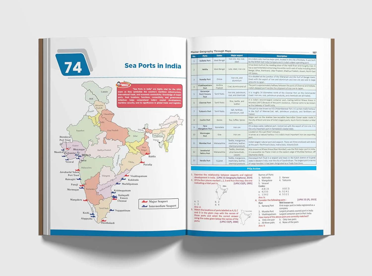 Disha Master Geography through Maps Atlas Book for UPSC & State PSC Civil Services Prelims & Mains Exam 2nd Edition | PYQs, 180 Maps powered with 4 color, Infographics, Charts & Tables - Image 4