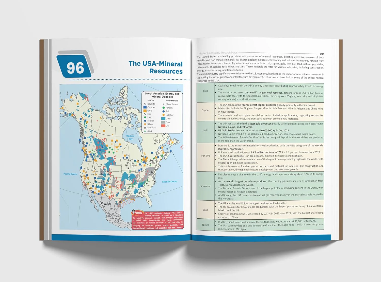 Disha Master Geography through Maps Atlas Book for UPSC & State PSC Civil Services Prelims & Mains Exam 2nd Edition | PYQs, 180 Maps powered with 4 color, Infographics, Charts & Tables - Image 6