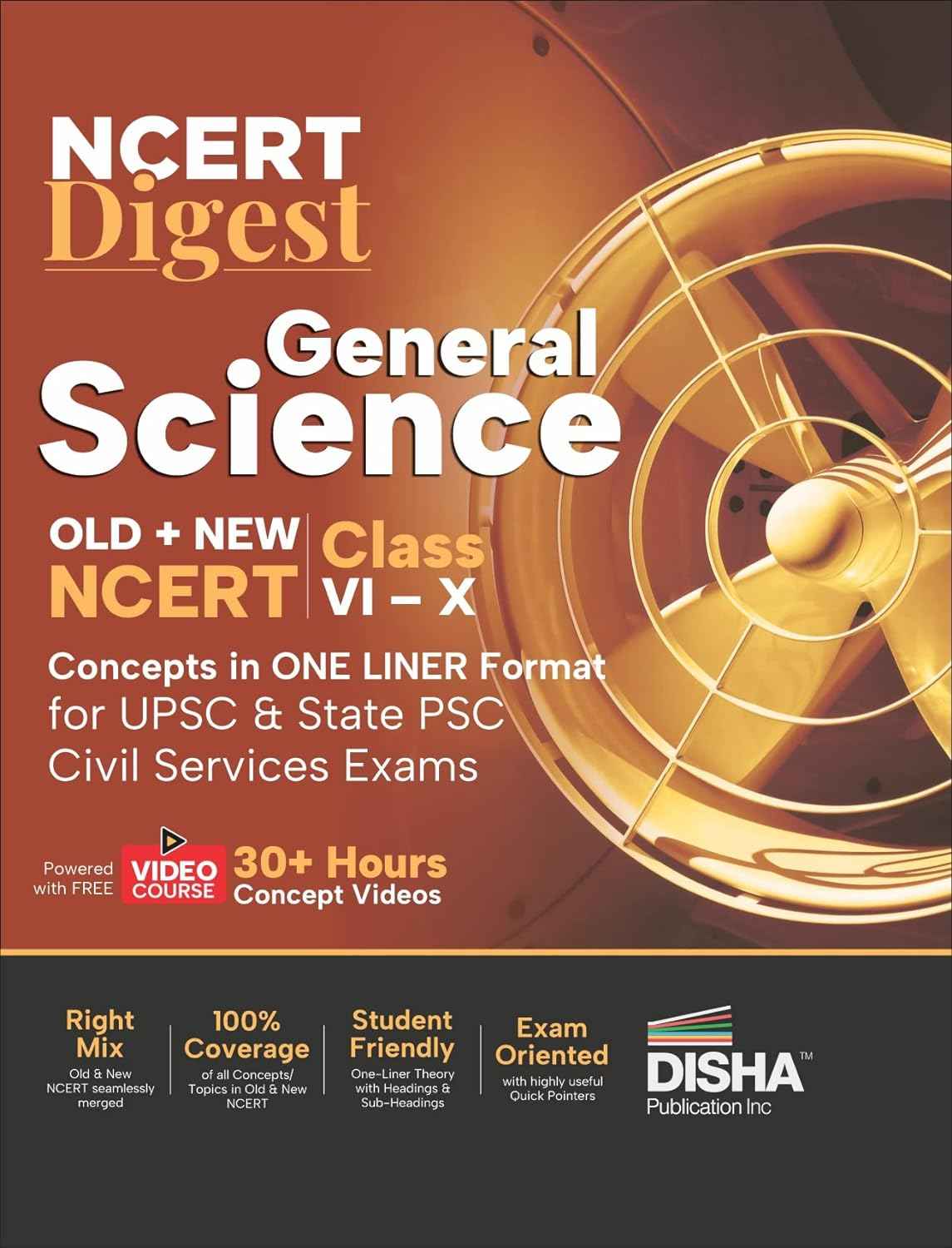 NCERT Digest General Science – Old + New NCERT Class VI – XII Concepts in ONE LINER Format for UPSC & State PSC Civil Services Exams with 30+ Hours Video Course | Notes for a strong IAS Prelims & Mains Foundation