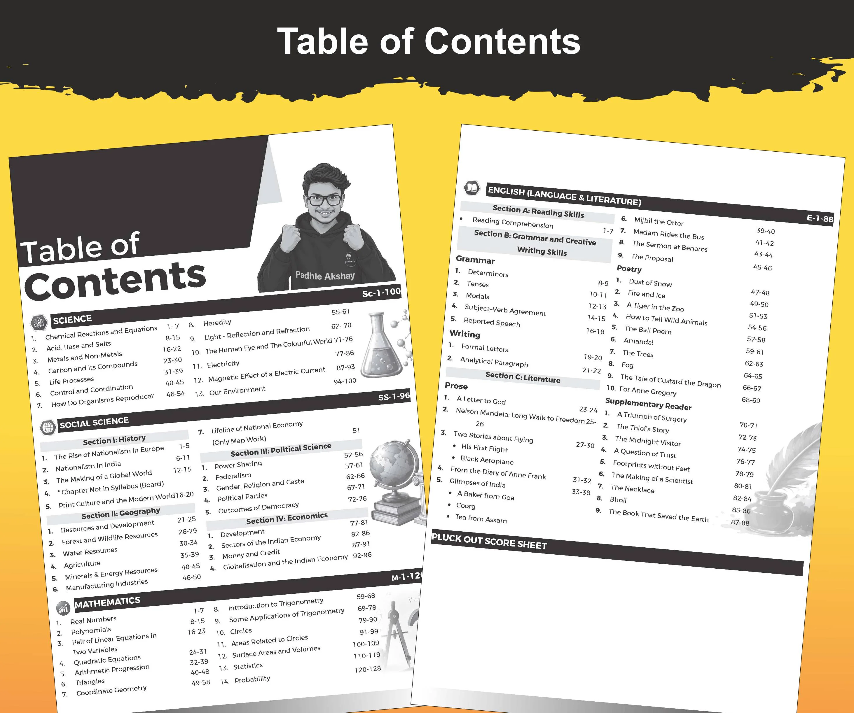 Not PYQ, But TYQ - This Year Questions - Chapter-wise Competency Questions for Science, Mathematics, Social Science & English with Competency Meter - Image 3