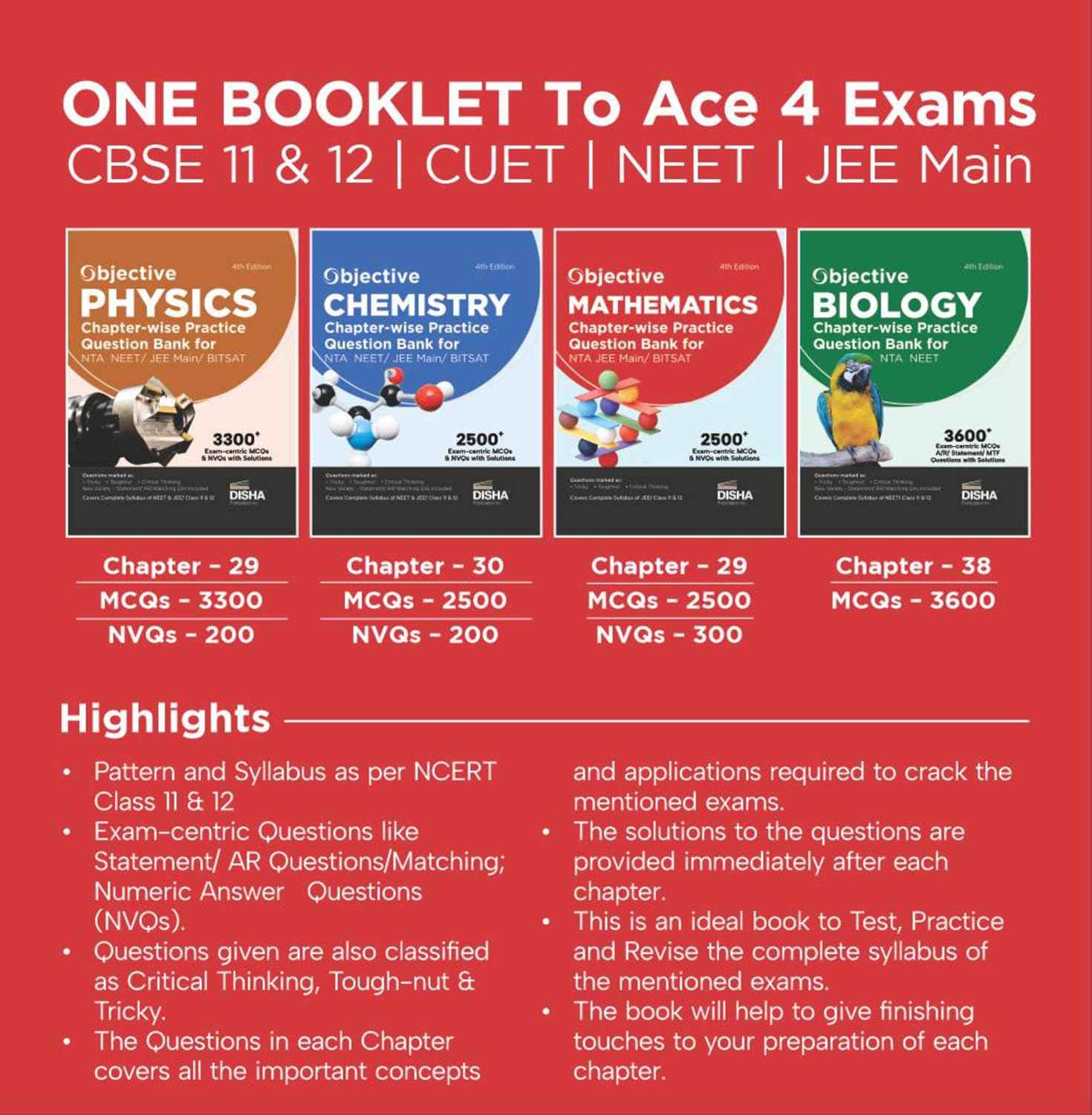 Objective Physics, Chemistry & Biology Chapter-wise Practice Question Bank for NTA NEET (UG) 4th Edition | MCQs based on Main Previous Year Questions PYQs | Useful for CBSE 11/ 12 & CUET | PCB - Image 5