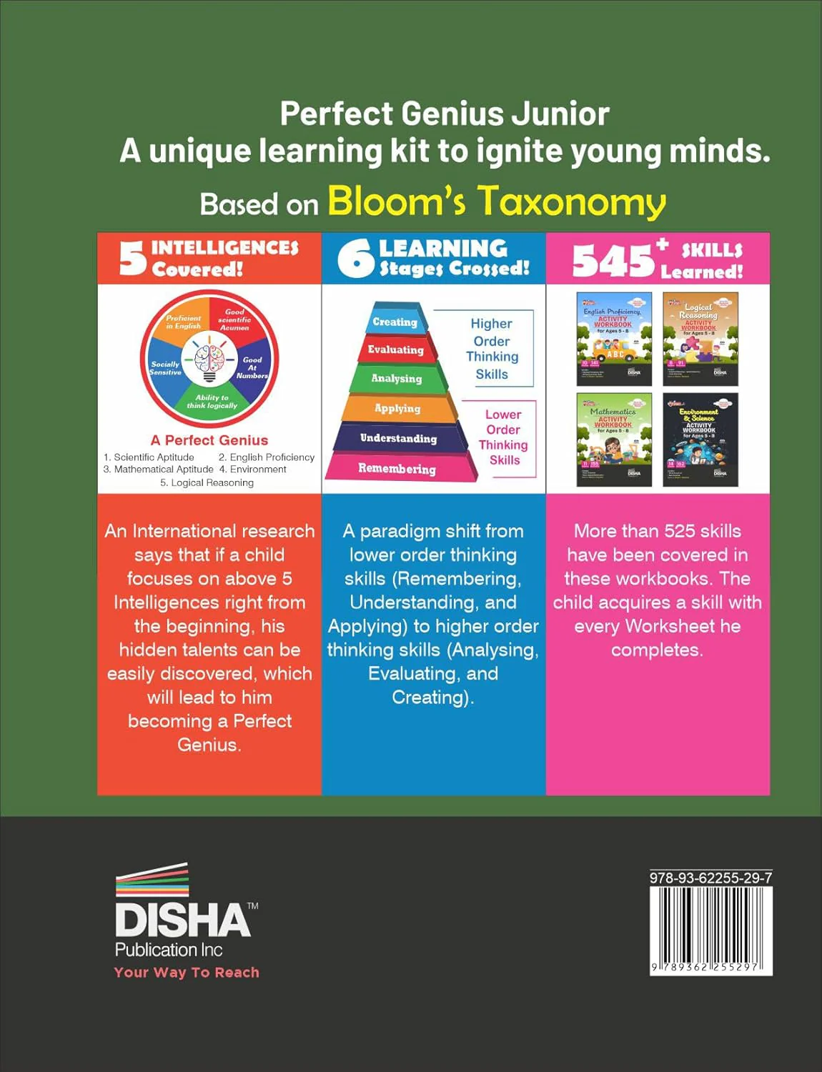 Disha Perfect Genius Mathematics Activity Workbook for Ages 5 to 8 - 3rd Edition | Must for Olympiad Exams | Builds 155 Life Skills - Image 2