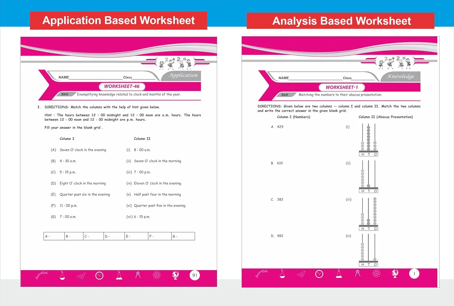 Disha Perfect Genius NCERT Mathematics Worksheets for Class 3 (based on Bloom s taxonomy)| Maths for Class 3 |100 Scientifically researched Worksheets| 2nd Edition - Image 3