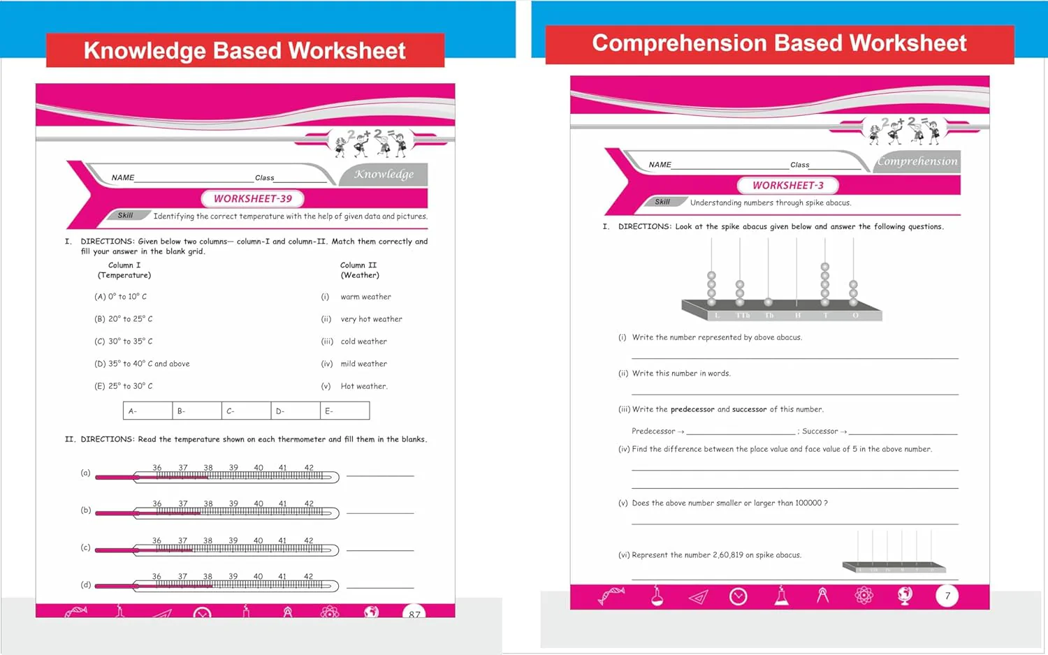 Disha Perfect Genius NCERT Mathematics Worksheets for Class 5 (based on Bloom s taxonomy)| Maths for Class 5|100 Scientifically researched Worksheets| 2nd Edition - Image 4