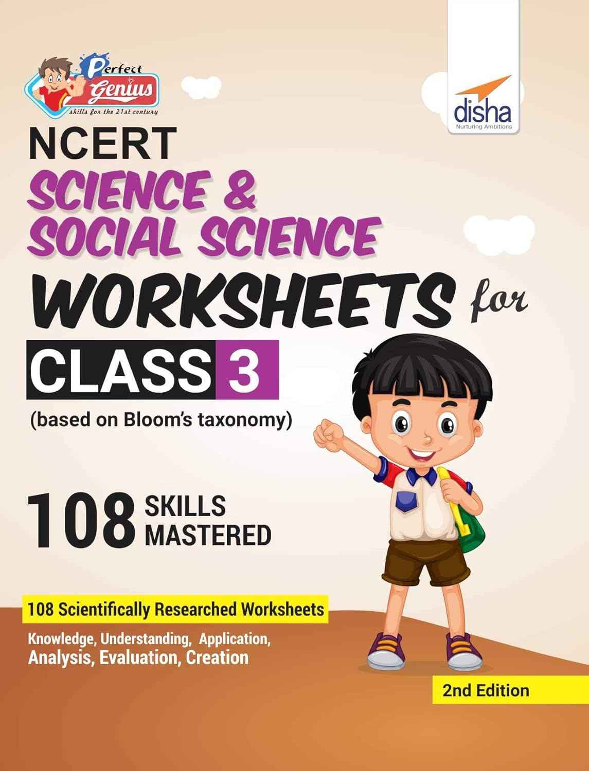 Perfect Genius NCERT Science & Social Science Worksheets for Class 3 (based on Bloom  s taxonomy) 2nd Edition