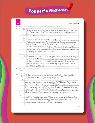 Score 100 Social Science CBSE Class 10 - 10 Previous Year-wise Solved Papers (2016 - 2025) with Revision Workbook 5th Edition | PYQs, Mindmaps, Cheat Sheets, CBQs for 2026 Exam - Image 4
