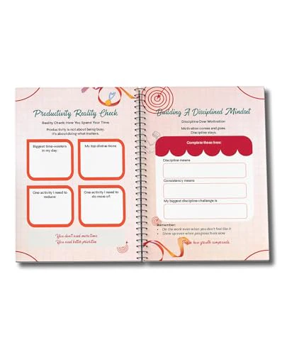 The Comeback Journal | Productivity Journal for Focus, Discipline, Habit Building & Personal Growth | Daily Planner with Reflection, Goal Setting & Progress Tracking - Image 4