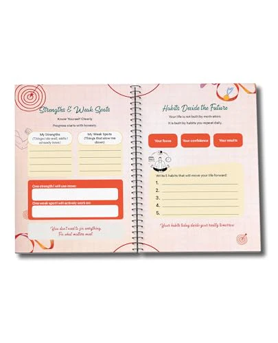 The Comeback Journal | Productivity Journal for Focus, Discipline, Habit Building & Personal Growth | Daily Planner with Reflection, Goal Setting & Progress Tracking - Image 5
