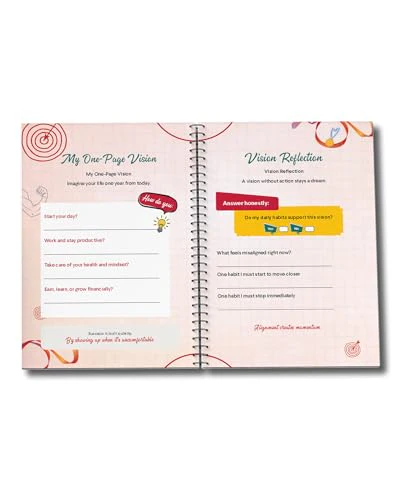 The Comeback Journal | Productivity Journal for Focus, Discipline, Habit Building & Personal Growth | Daily Planner with Reflection, Goal Setting & Progress Tracking - Image 6