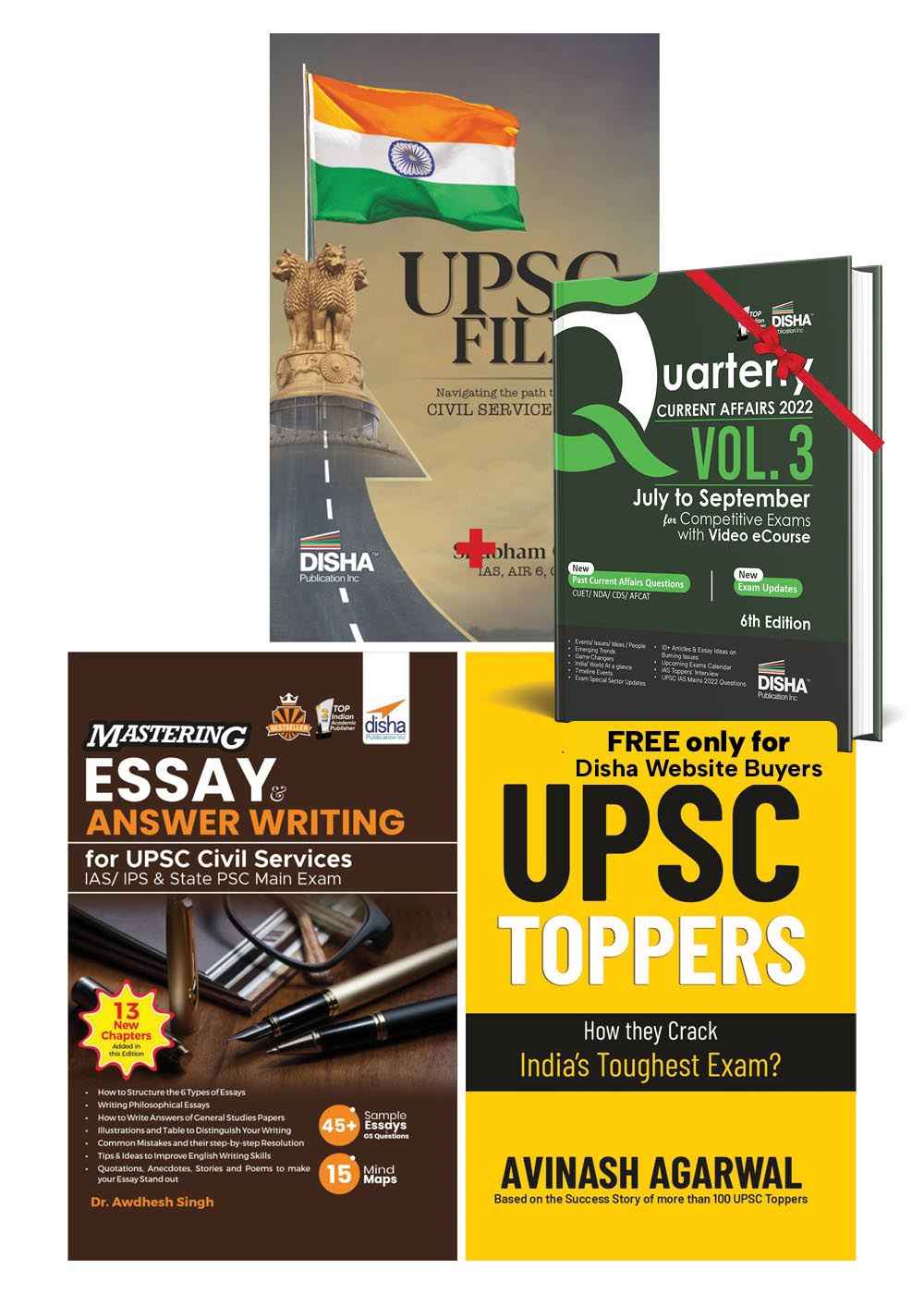 UPSC Master Class Combo (set of 3 Books) - UPSC Files, Toppers Secret Code, Mastering Essay & Answer Writing for Civil Services IAS Prelim & Main | Strategy for Prelim/ Main/ Interview, Revision - Image 5
