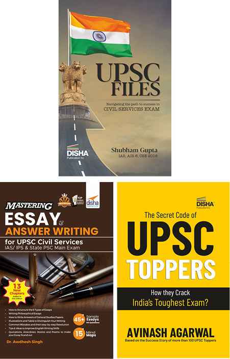 UPSC Master Class Combo (set of 3 Books) - UPSC Files, Toppers Secret Code, Mastering Essay & Answer Writing for Civil Services IAS Prelim & Main | Strategy for Prelim/ Main/ Interview, Revision - Image 9