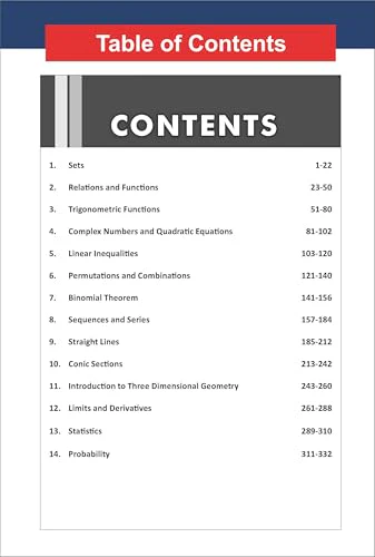 WINR Series CBSE 2026-27 Class 11 Mathematics Chapter-wise Objective & Subjective Question Bank | One-shot solution for 2027 Exam | NCERT, Exemplar & Competency Qns | Fully Solved - Image 2