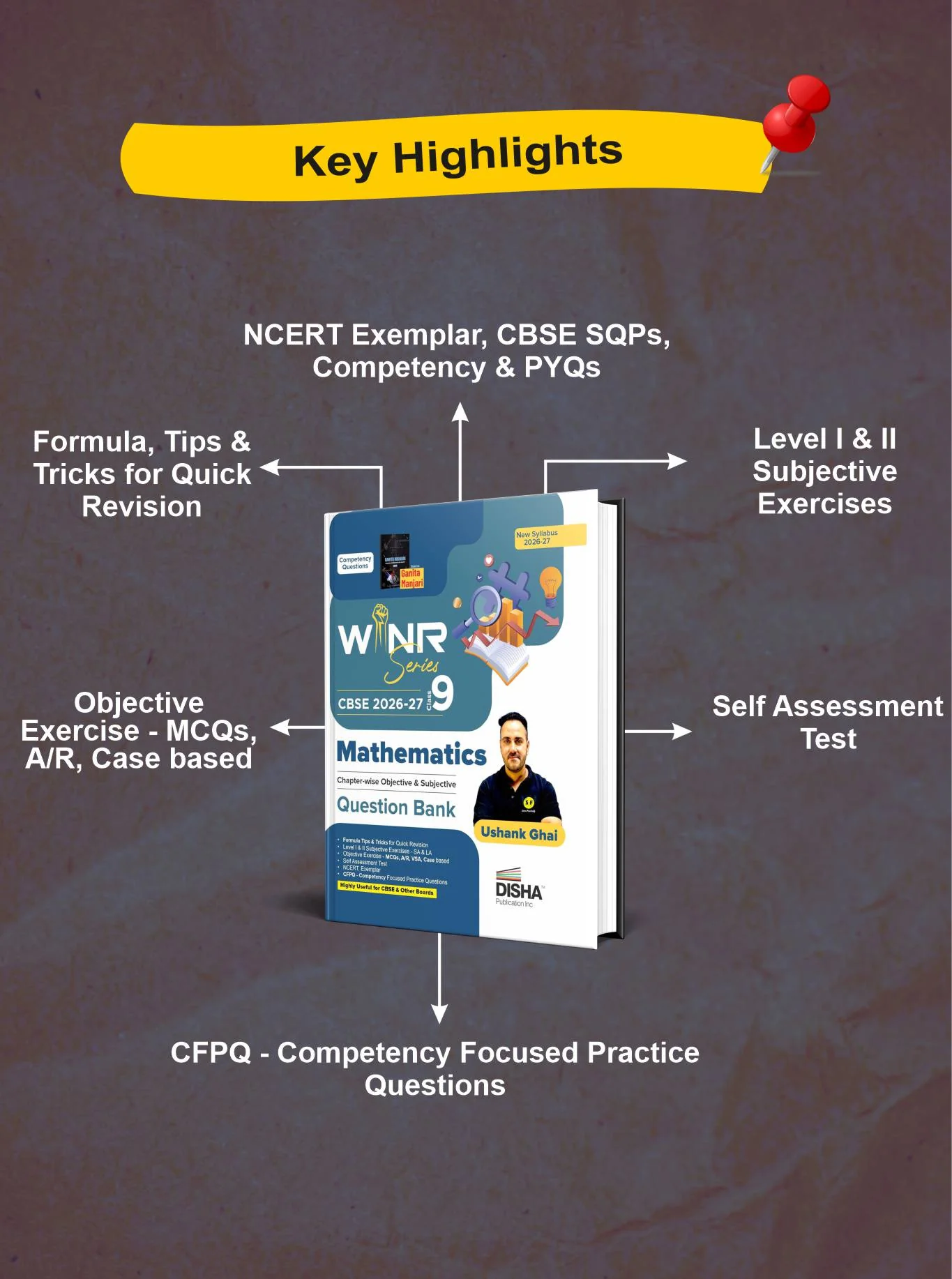 WINR Series CBSE 2026-27 Class 9 Mathematics Chapter-wise Objective & Subjective Question Bank | One-shot solution for 2027 Class IX Exam | NCERT, Exemplar, SQP, Competency | Fully Solved - Image 3