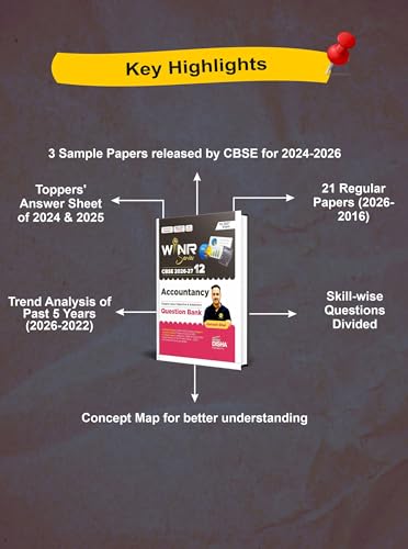 WINR Series CBSE Class 12 Accountancy Chapter-wise & Skill-wise 11 Previous Year Solved Papers (2016 - 2026) Question Bank 2nd Edn | PYQs & Sample Papers for 2027 Exam| Fully Solved - Image 3